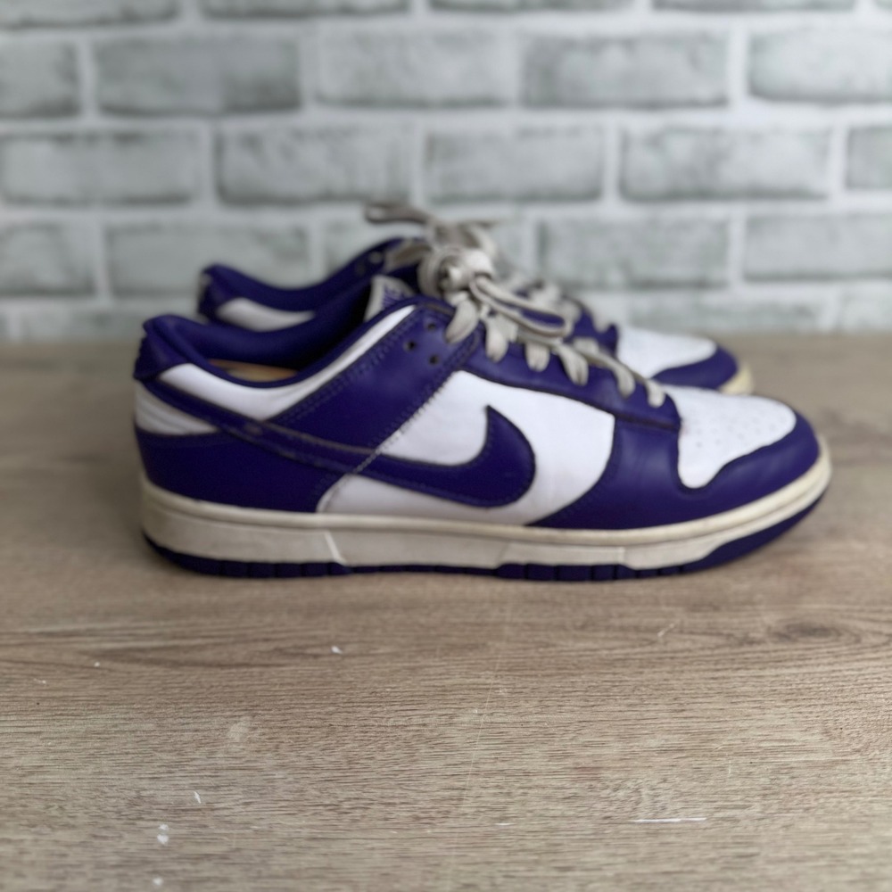 Nike Dunk Low Court Purple Sneakers 8.5